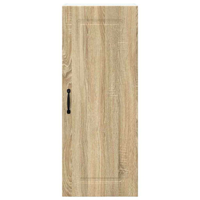 Vidaxl Kitchen Wall Cabinet With Shelf Sonoma Oak 50 X 31 X 100 Cm