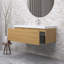 Meuble-lavabo moderne à rayures avec lavabo simple-1629074916
