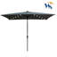 Parasol de patio rectangulaire exceptionnel avec des fonctionnalités avancées pour le plaisir en plein air-580565736