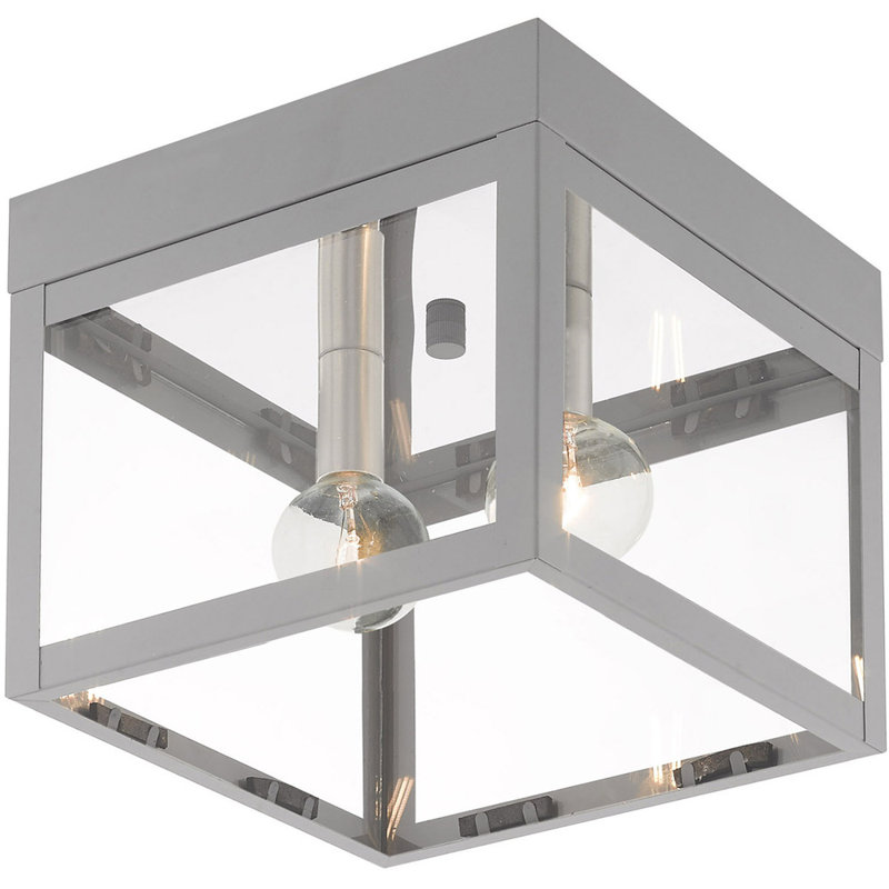 Anatolio Flush Mount, Nordic Gray