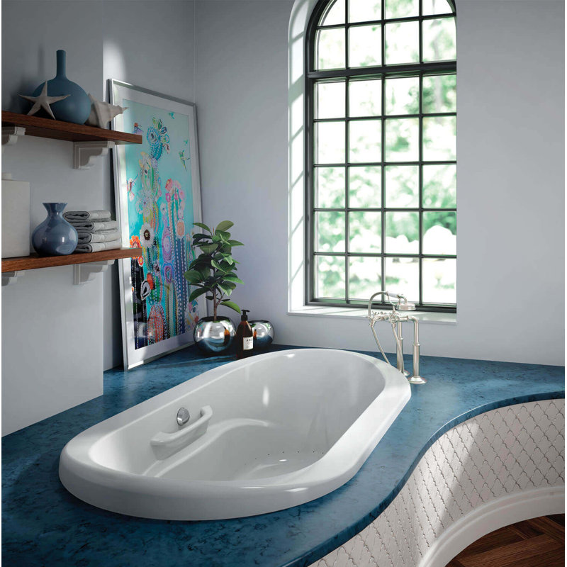 Amma 72'' L Soaking Bathtub