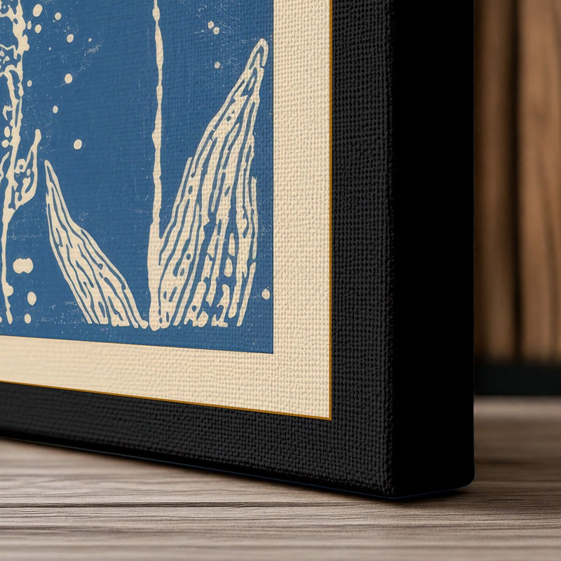 Daisy Study Botanical - Wrapped Canvas, 36x24 - 91.4 x 61.0 cm, Black Border