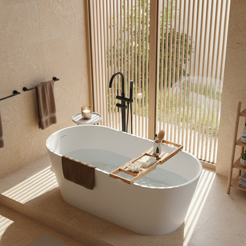 Baignoire autoportante 55 "x 27,56"