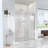 56"-60"W*72" H Frameless Single Sliding Shower Door – 5/16" (8Mm) Clear Tempered Glass, Bypass Design-123404564