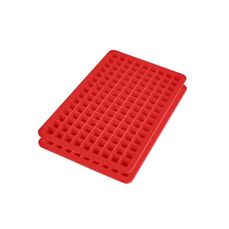 Mini Cube Ice Tray - Stratus Blue, Candy Apple