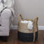Armadi Two Tone Wicker Basket with Handles-1299409139