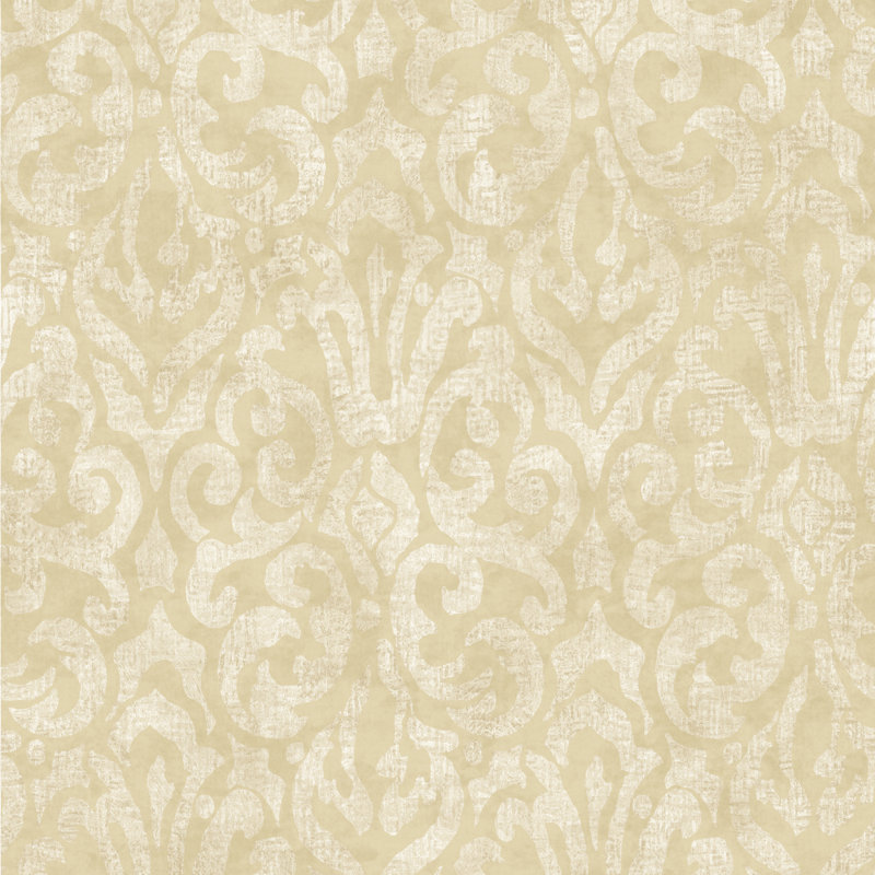 Rouleau de papier peint L 33 pi x l 20,5 po, Jaune