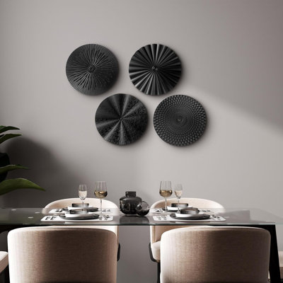 Metal Mural Sunset Decoration