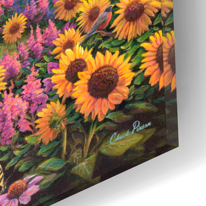 «Free To Roam» par Chuck Pinson, art mural en verre acrylique, H 12 po x l 16 po x P 0,13 po