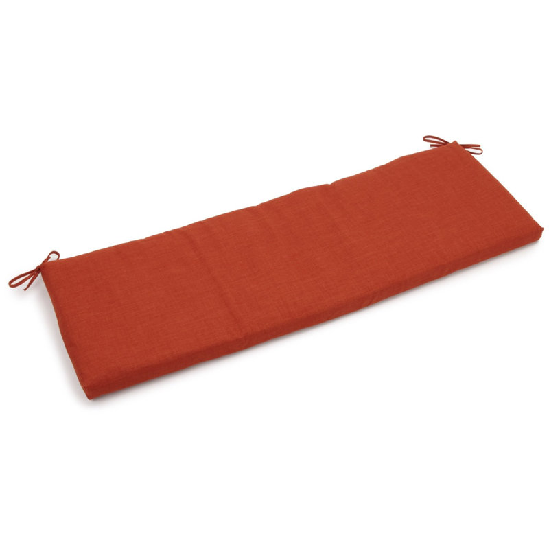 Coussin de siège d'extérieur, H 3 po x l 63 po x P 19 po, Cannelle