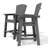 Wolak HDPE Outdoor Adirondack Chair Set With Table-920299632