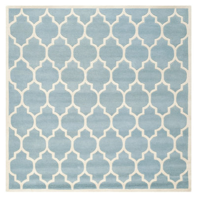 Carolene Hand Tufted Wool Geometric Rug