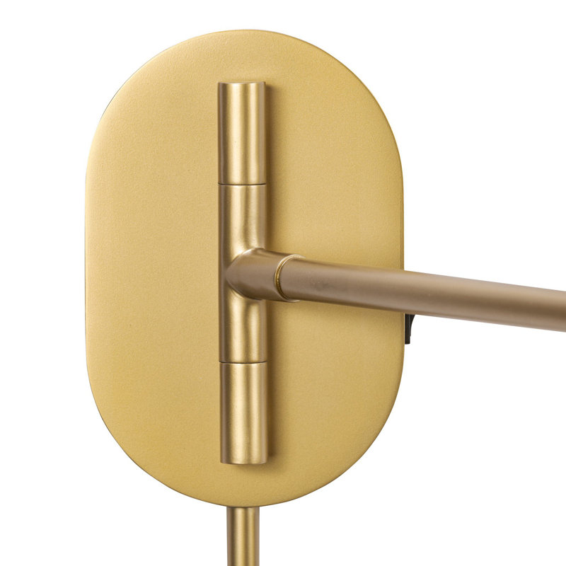 Astrid Sconce-Dark Brown Leather, Dark Brown Leather