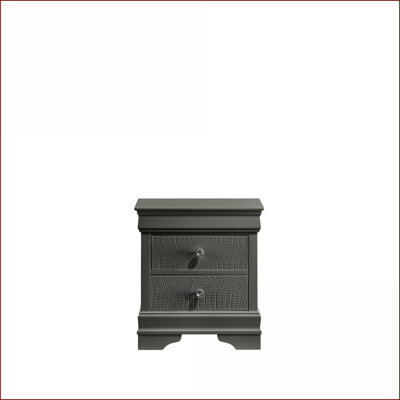 Table de chevet moderne 2 tiroirs Blaze