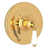 Italian Brass/White