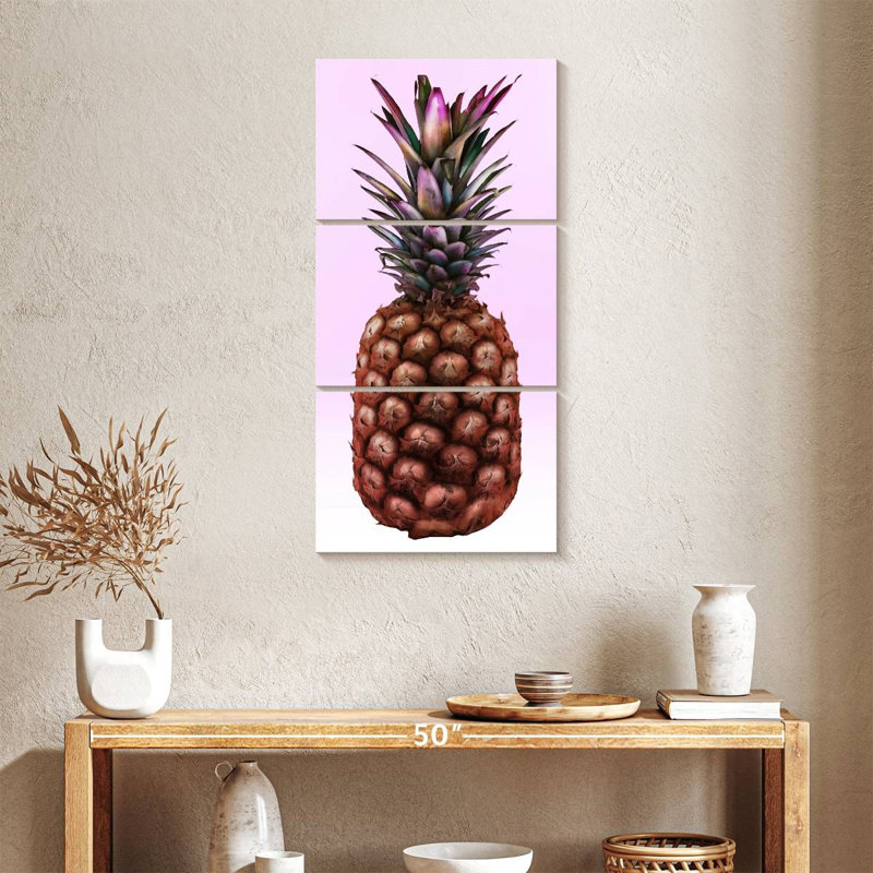 Rare Pineapple, 38" H x 18" W