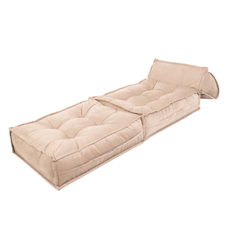 Allinson 65cm Upholstered Futon, Beige