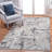 6X9 Area Rug Non-Shedding Stain Resistant Abstract For Modern Living-2098018247-2098018249