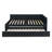 Full Size Upholstered Tufted Daybed with Trundle, Sofa Bed Frame with Comfortable Backrest & Armrests, Black Velvet