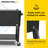 Permasteel 80-Qt Outdoor Patio Cooler with Removable Basin-86881158