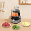 JOYDING Commercial Food Processor 600W Electric Vegetable Dicer Chopper Meat Grinder Blender