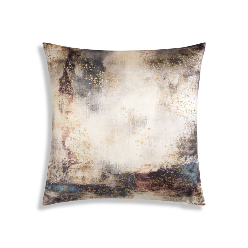 Coussin en velours à imprimé numérique Fawn Fawn