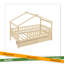 Lit simple en bois avec deux tiroirs-1579916031