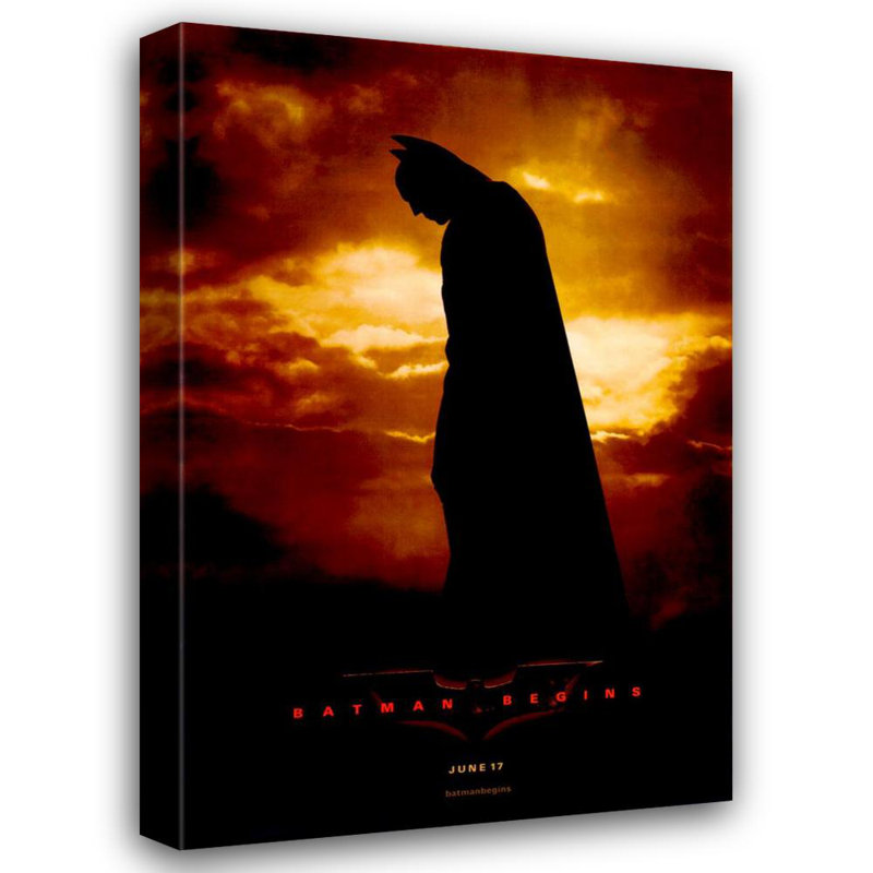 Batman commence, H 24 po x l 16 po