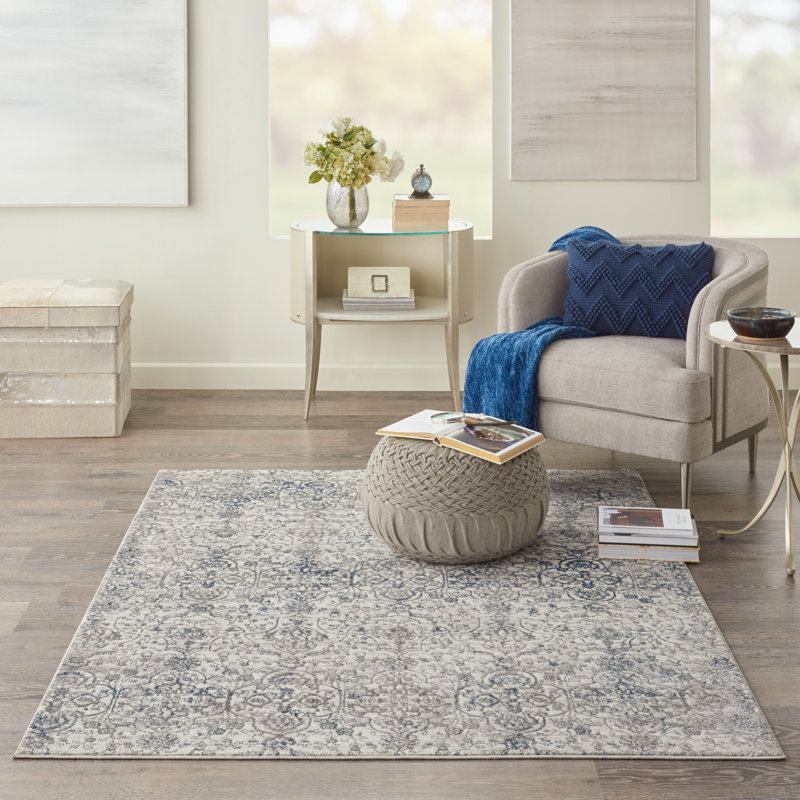 Zumbrota Floral Indoor Rug, Rectangle 8'10" x 11'10"