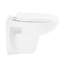 Cuvette de toilette allongée murale Barclay