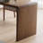 Brown U-Shaped Solid Wood desk-108772224