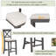 Solid Wood Top Dining Set-331649938-331649939