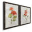 Lin, géranium, ensemble de reproductions d'art sur toile-52960835-52960892