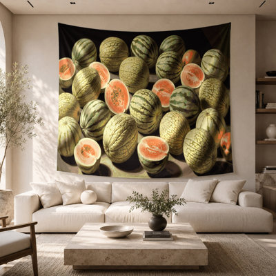 Tapisserie murale Fruit Crenshaw Melon