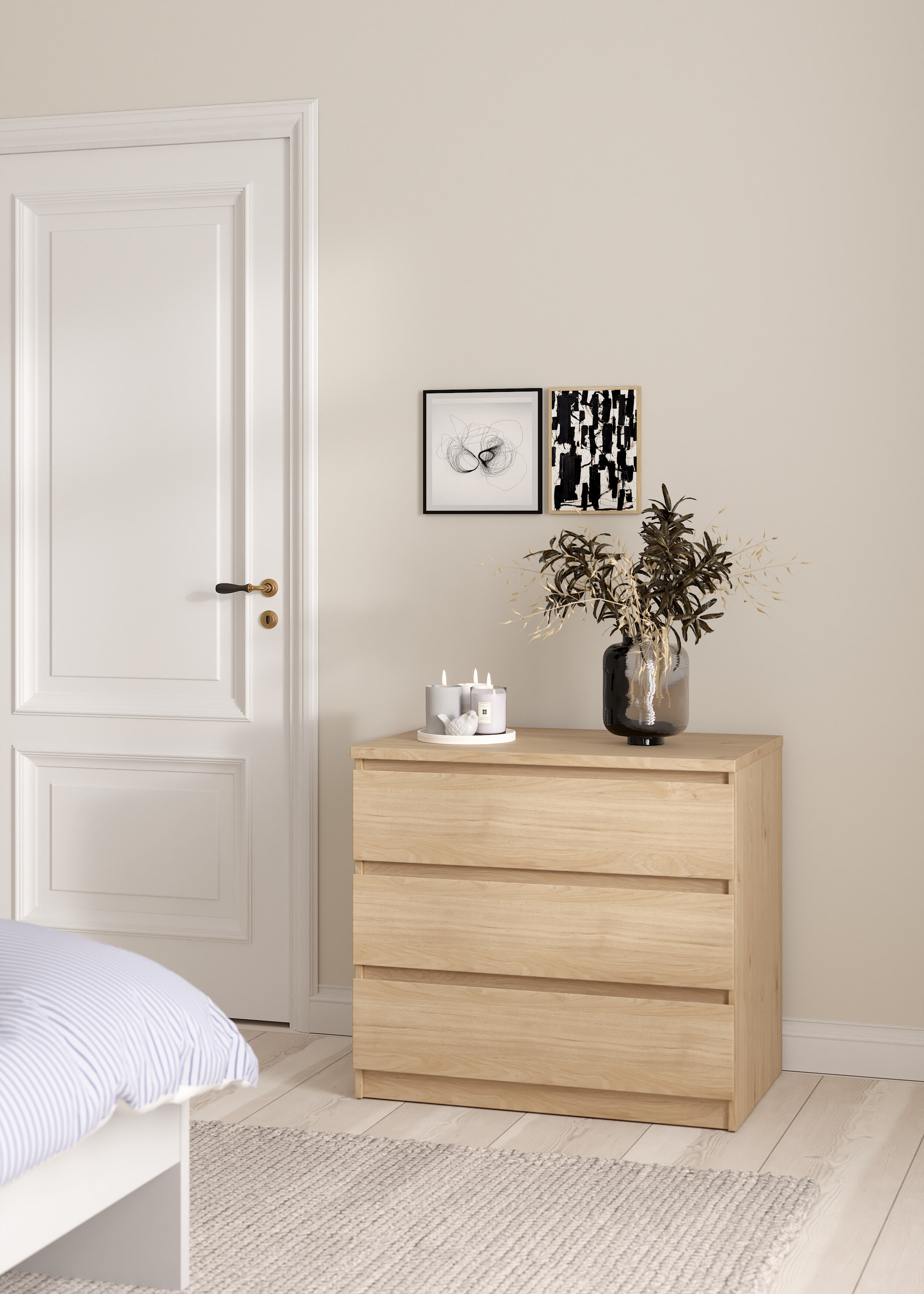 zipcode design jada 3 drawer dresser product info and reviews Jada 3 Drawer 30.31