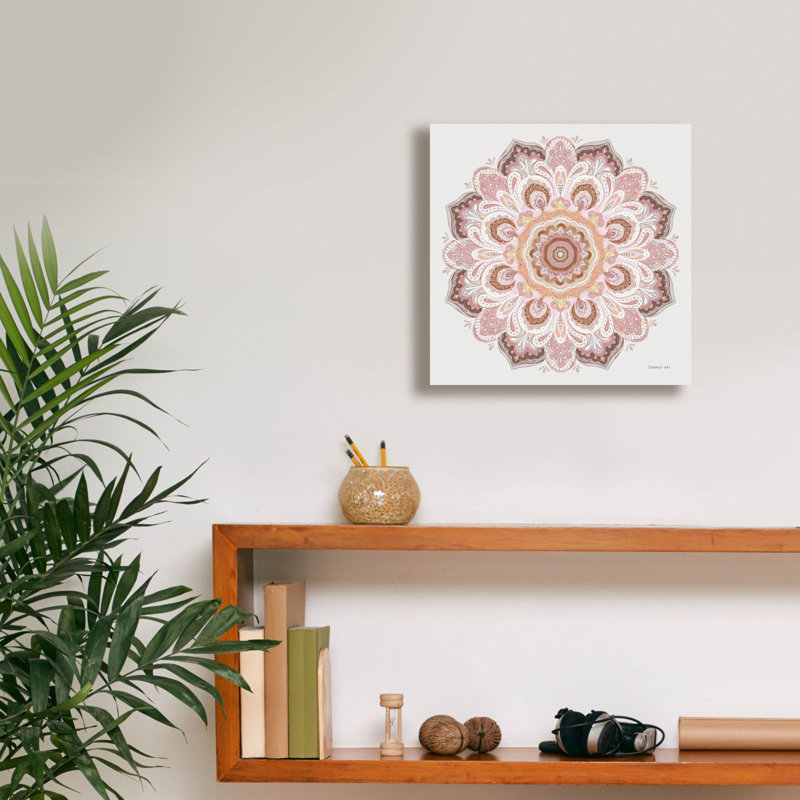 «Goa Mandala 2» par Danhui Nai, art mural sur toile, H 12 po x l 12 po