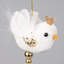 8cm PVC No Holiday Shaped Ornament