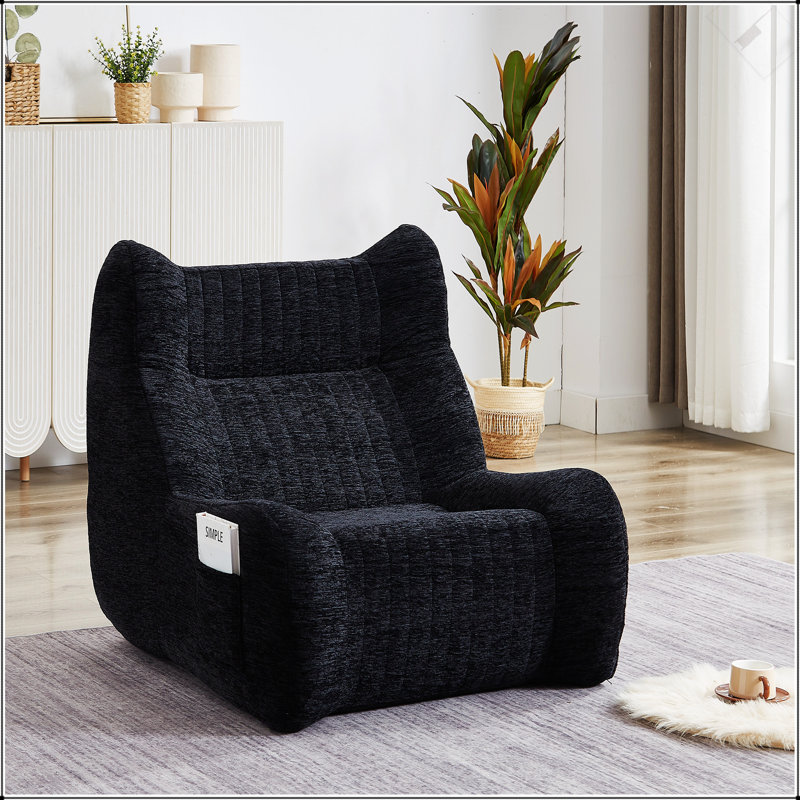 Oversized Comfy Bean Bag Chair With Armrests For Adults - Ultimate Comfort And Support For Living Room And Bedroom