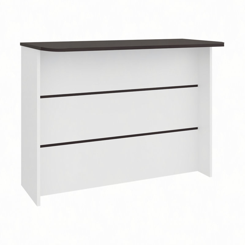 Îlot de cuisine Fendi avec comptoir spacieux, tablettes inférieures ouvertes, armoire de rangement et conception polyvalente polyvalente pour la préparation des repas, l'organisation de la station de café