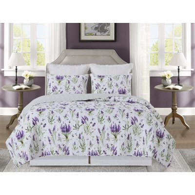 Lavender Fields Quilt Set