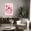 Art mural abstrait fantaisiste Be Be Mine Valentine-129022084
