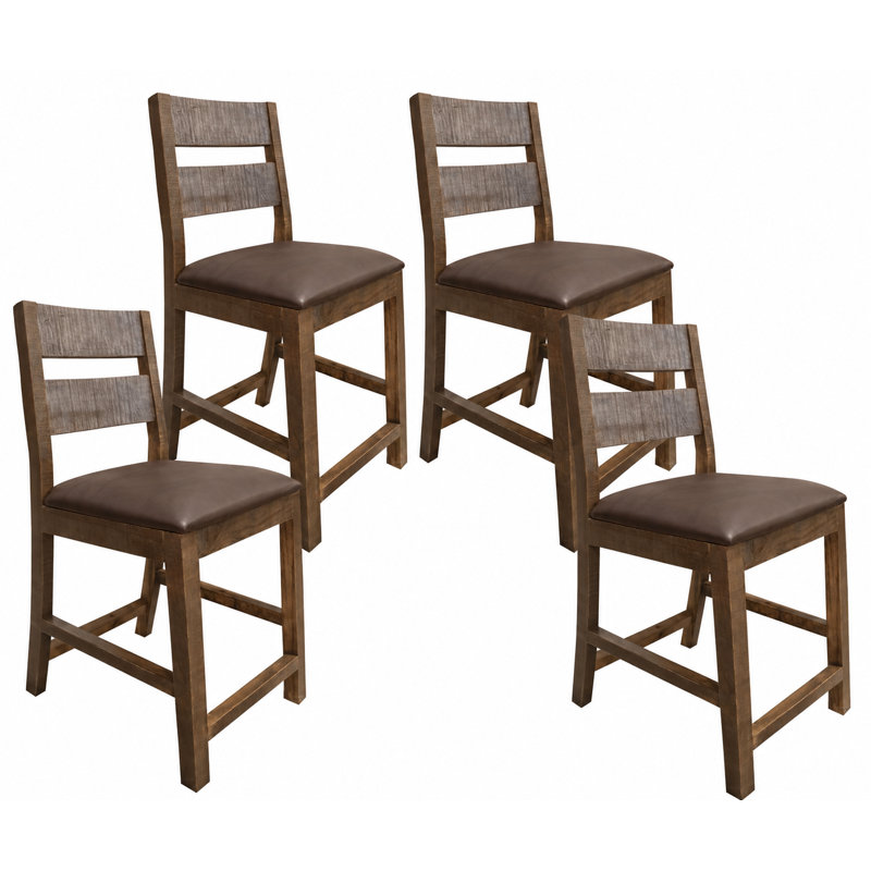 Tabouret de bar 24 po Antique, 4, Tabouret de comptoir (siège d'une hauteur de 24 p
