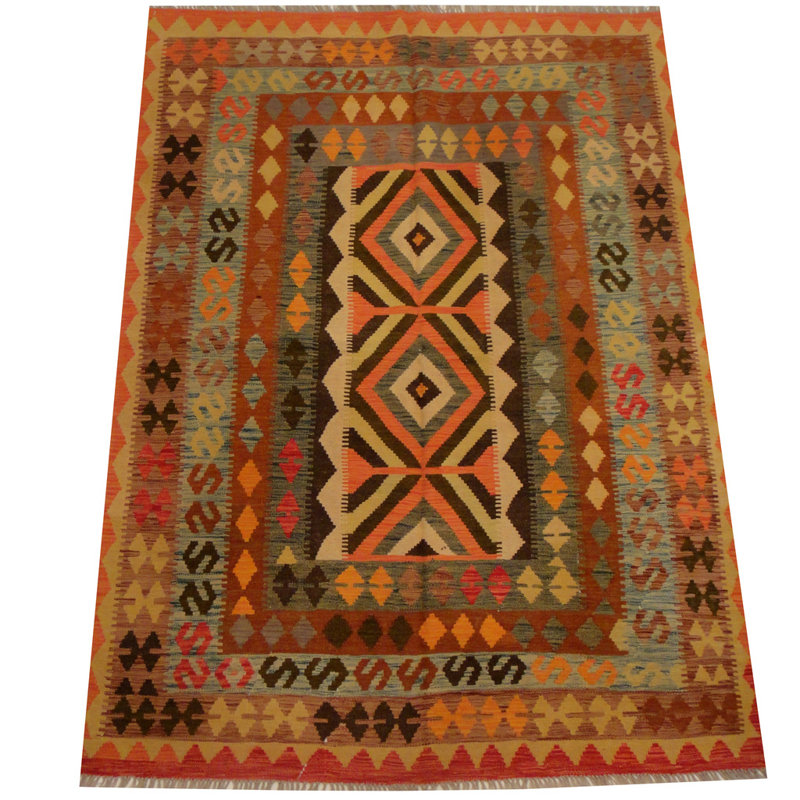 Azpeitia Wool Southwestern Indoor Rug