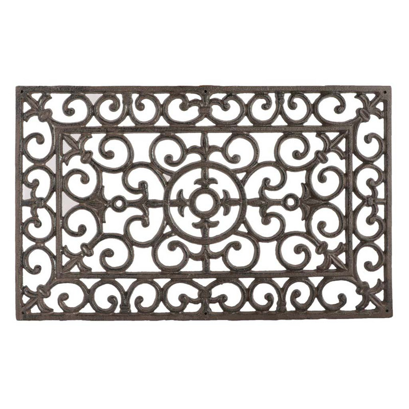 Rania Ornate Cast Doormat
