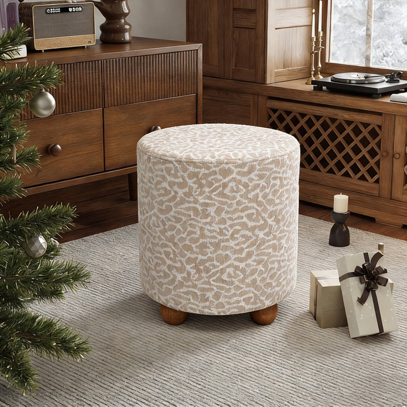 Wood Accent Stool