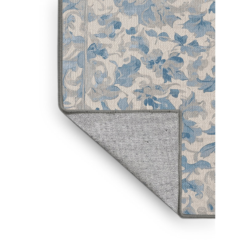 Machine Washable Gray Area Rug