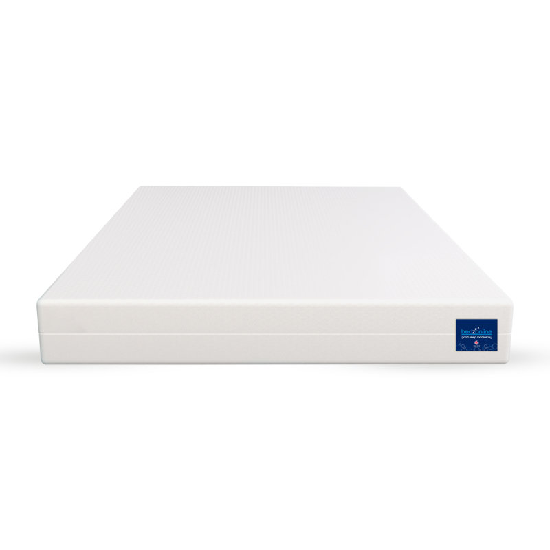 Bedzonline 7" Memory Foam Mattress – Therma-Pure & Reflex Foam Layers for Comfort and Support, Kingsize (5')