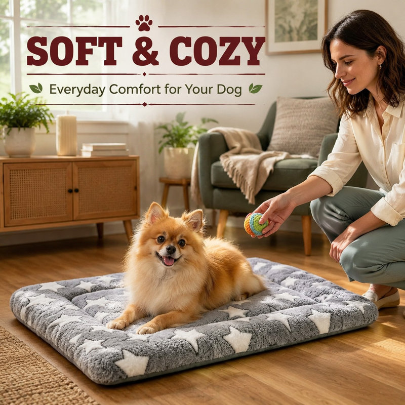 Tapis de couchage pour chiens.