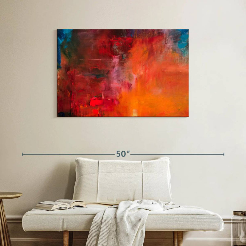 Avery Flame Colors, 26" H x 39" W