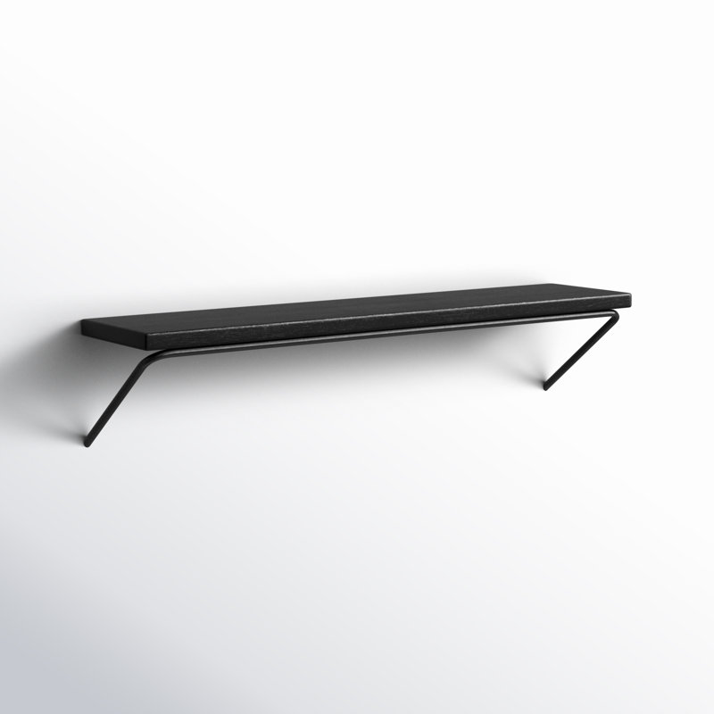 Floating Shelf, 7.5'' H X 36'' W X 8'' D, Black